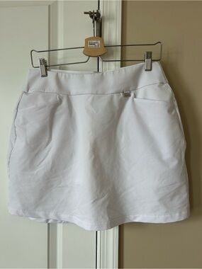 Greg Norman Collection White Performance skirt
